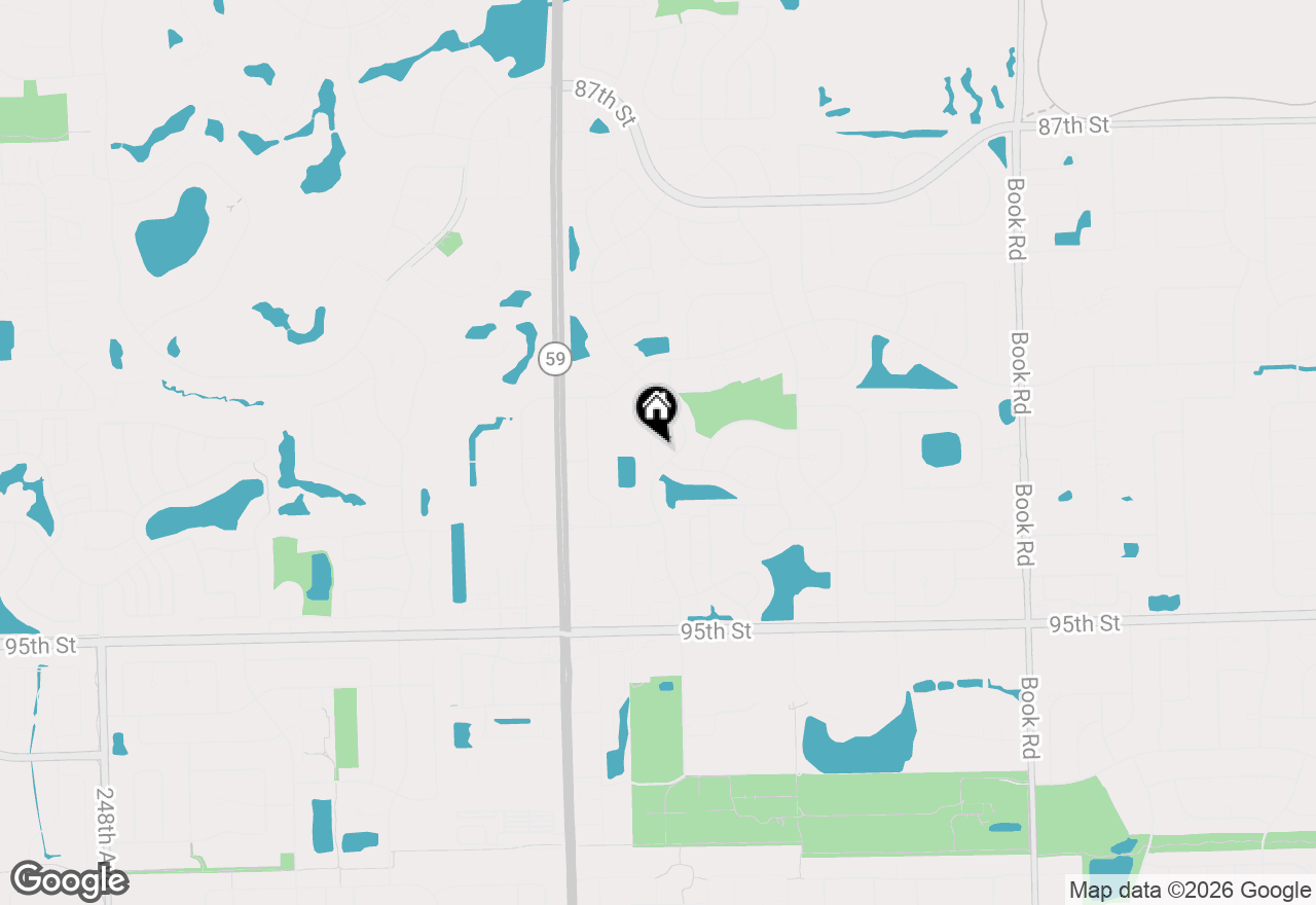 Map of 2746 Cripple Creek Court, Naperville, IL 60564