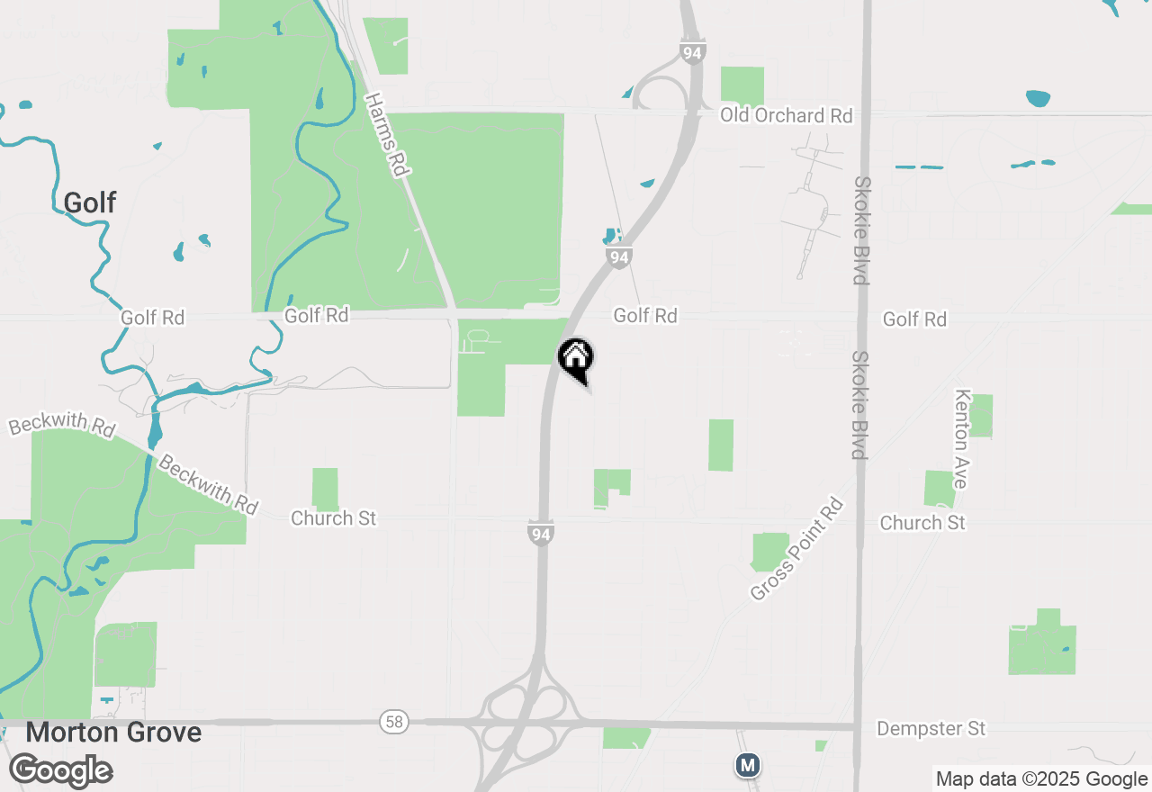 Map of 9424 Lorel Avenue, Skokie, IL 60077