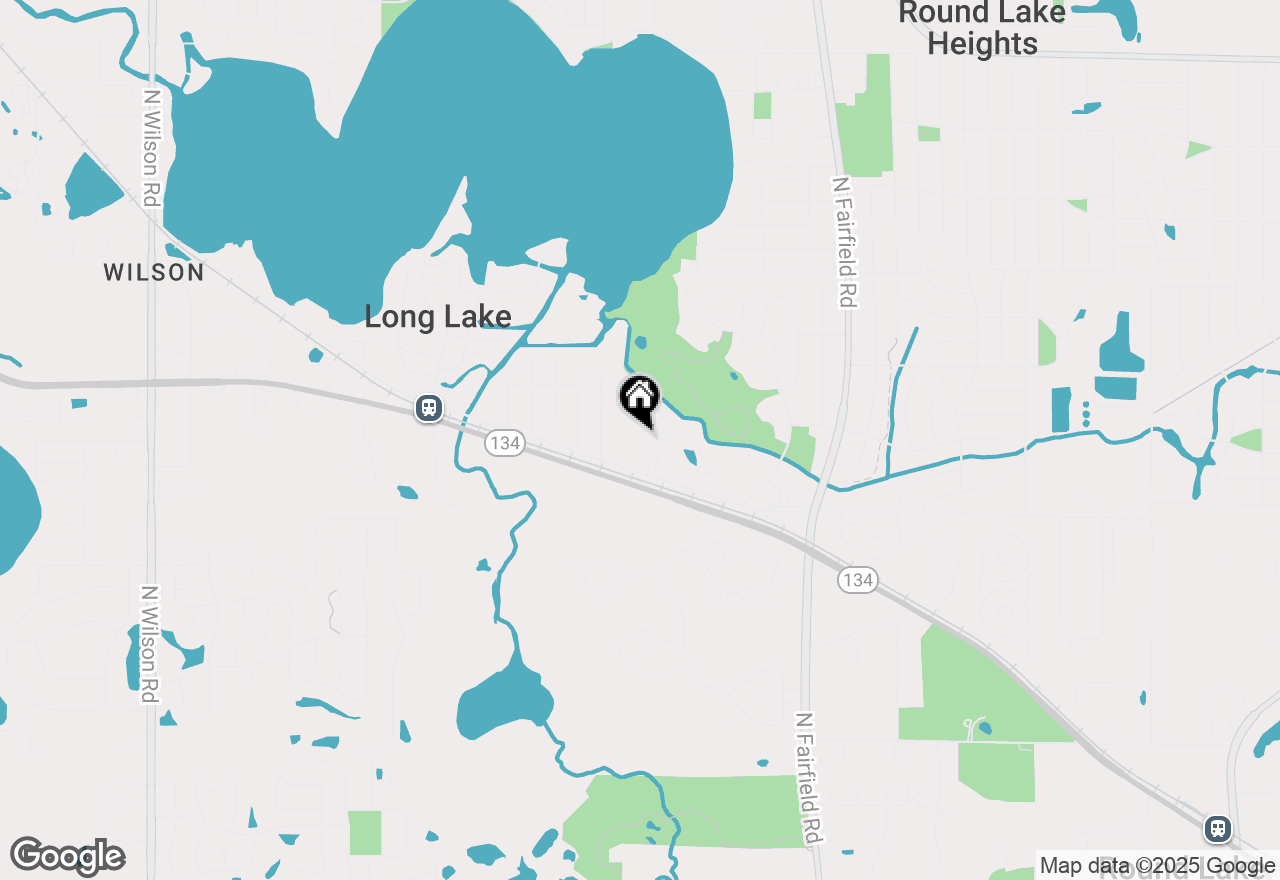 Map of 1538 W Sand Bar Court #1D, Round Lake Beach, IL 60073