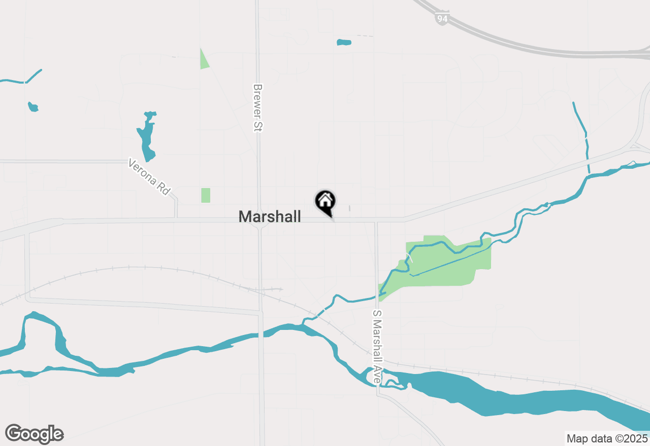 Map of 102 E Michigan Avenue, Marshall, MI 49068