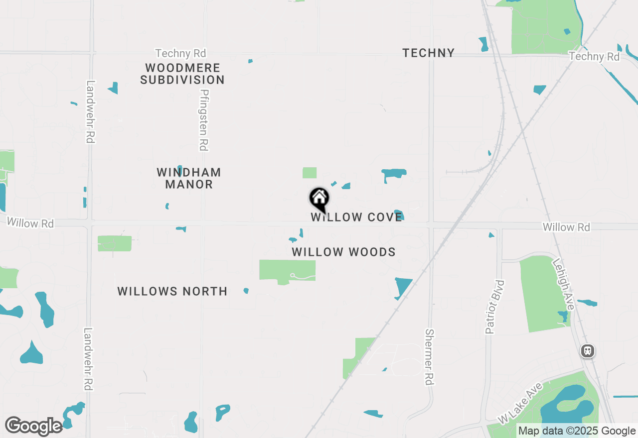 Map of 2571 Essex Drive, Northbrook, IL 60062