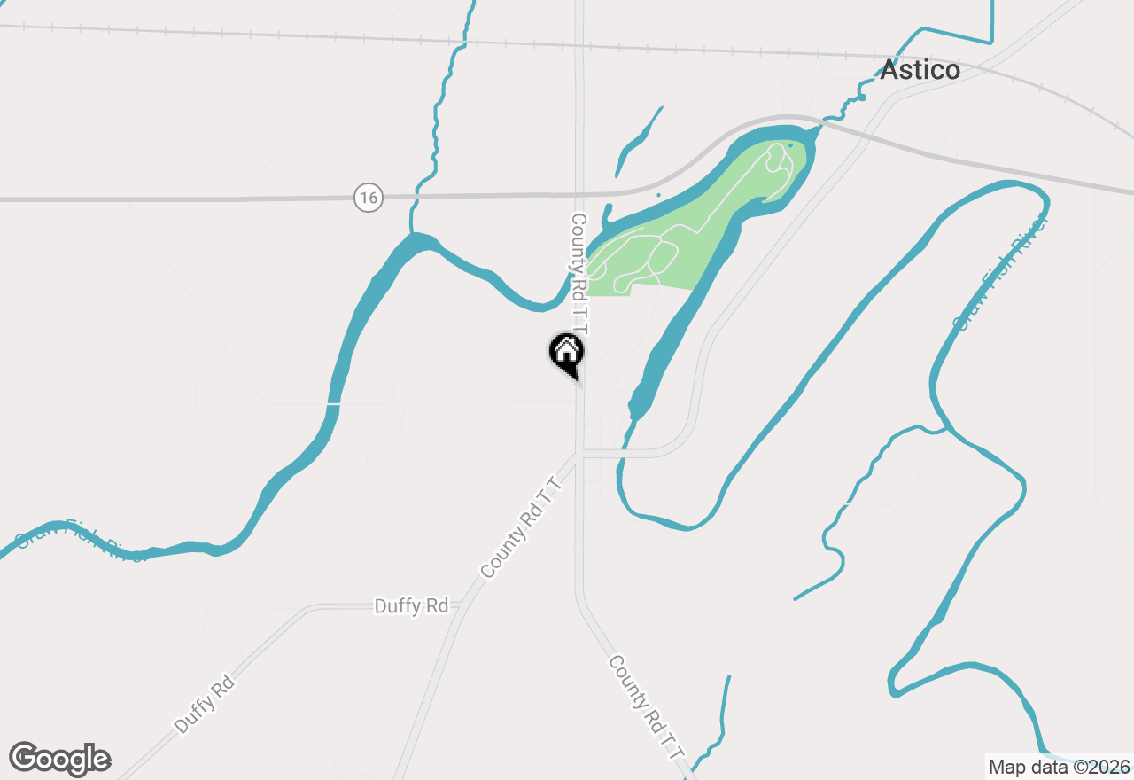Map of W11380 Ninabuck Road, Columbus, WI 53925