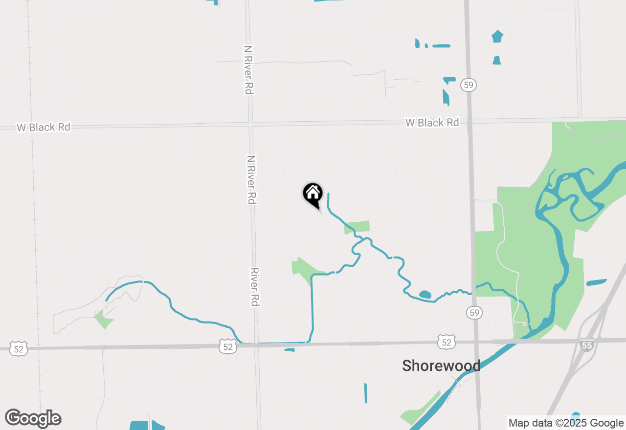 Map of 1001 Layne Court, Shorewood, IL 60404