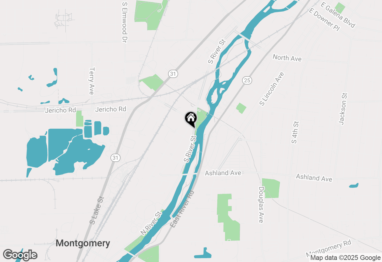 Map of 835 S River Street, Aurora, IL 60506