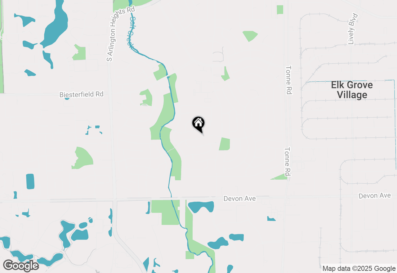 Map of 248 Clearmont Drive, Elk Grove Village, IL 60007