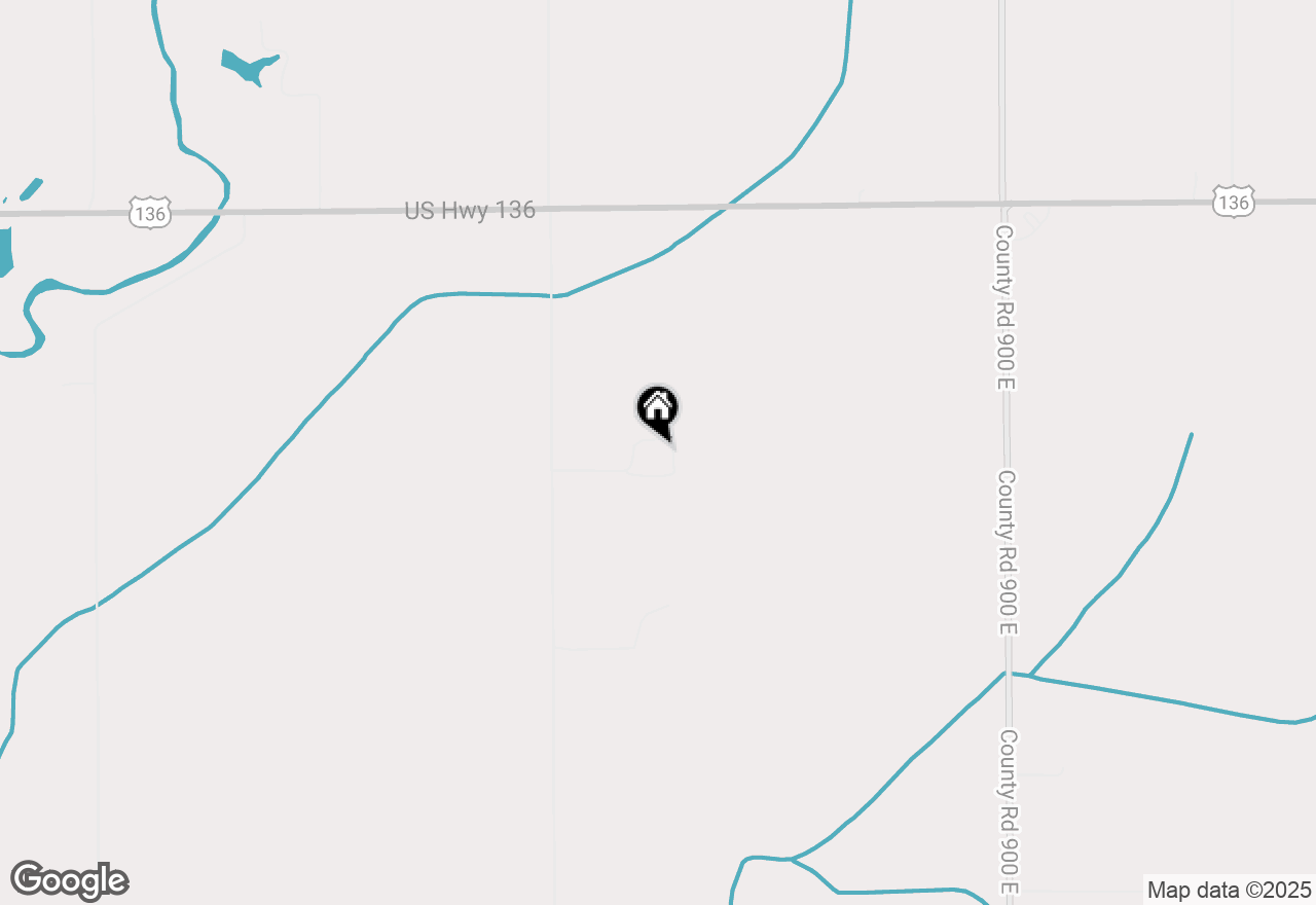 Map of 2946 County Road 800 East, Dewey, IL 61840