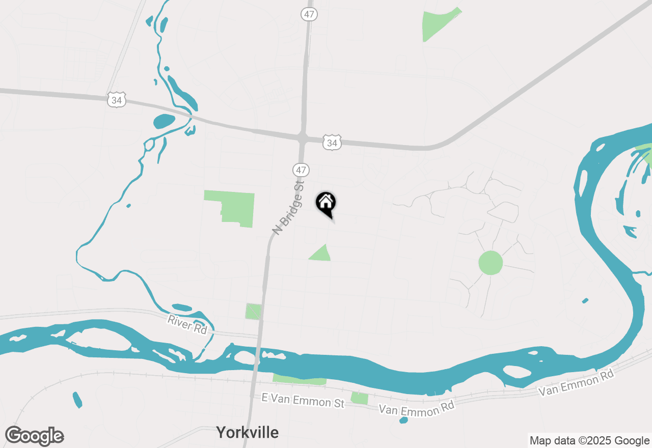 Map of 901 Freemont Street, Yorkville, IL 60560