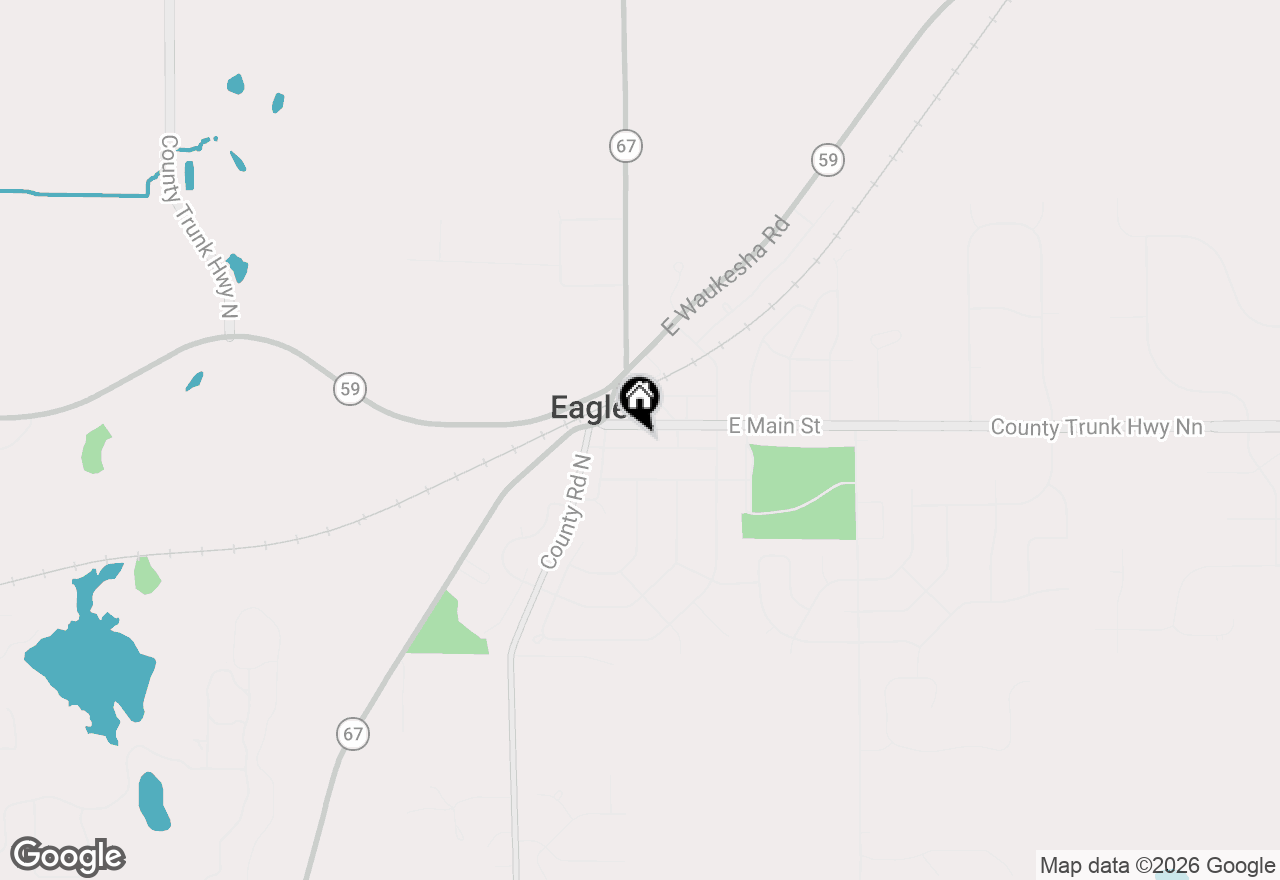 Map of 200 E Eagle St, Eagle, WI 53119