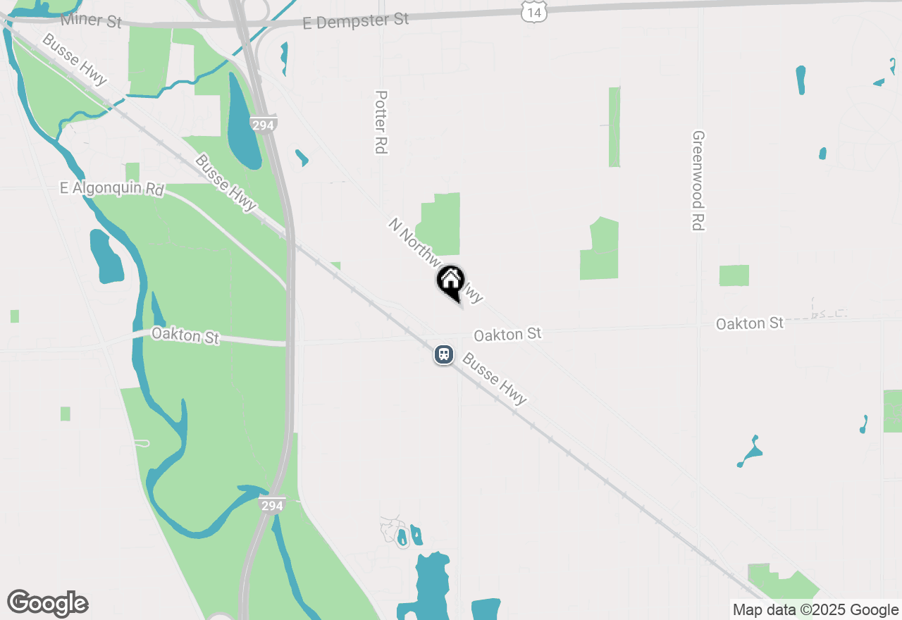 Map of 2310 Edna Avenue, Park Ridge, IL 60068