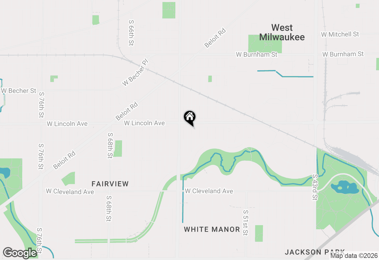 Map of 2328 S 59th St, West Allis, WI 53219