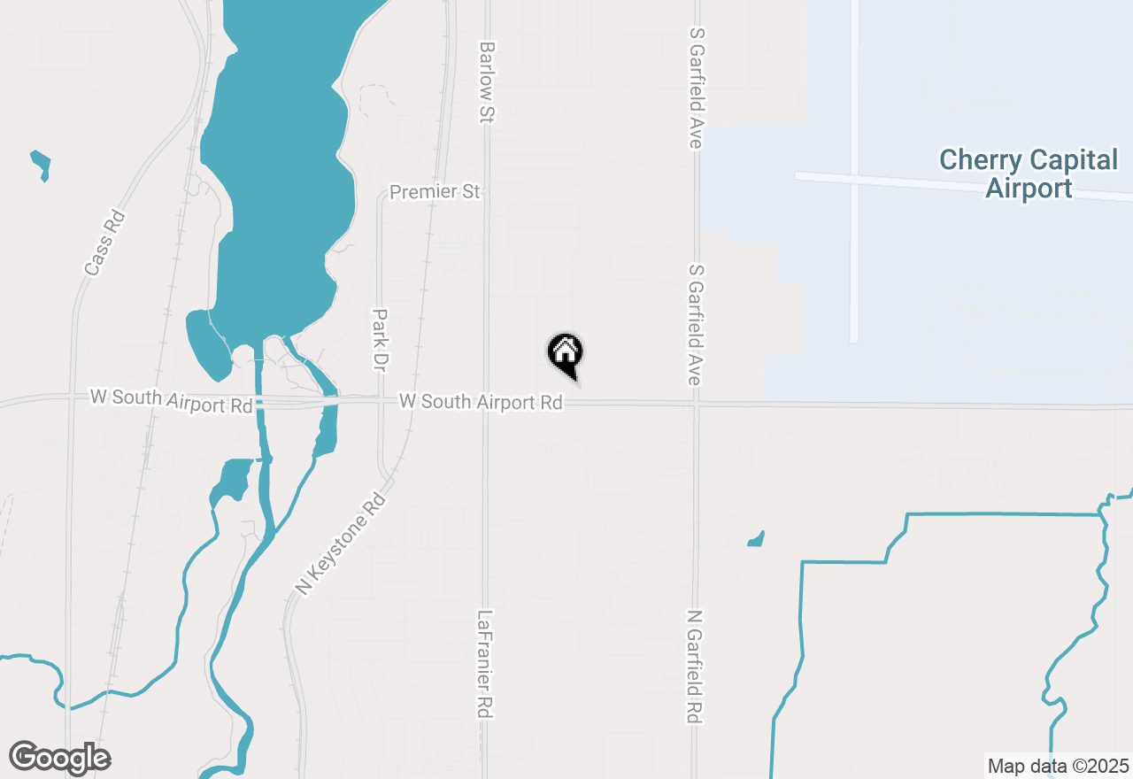 Map of 1316 W S Airport Road, Traverse City, MI 49686