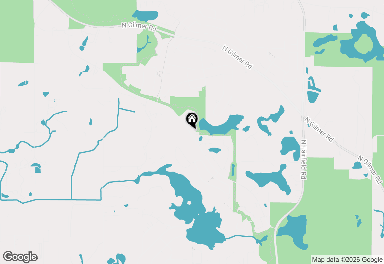 Map of 2125 Braeburn Drive #A, Wauconda, IL 60084