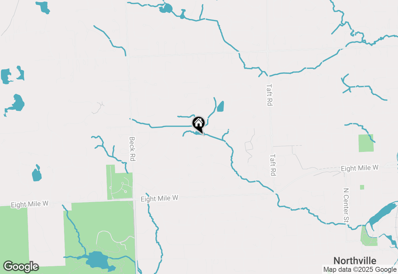 Map of 1032 Elmsmere Drive, Northville, MI 48167