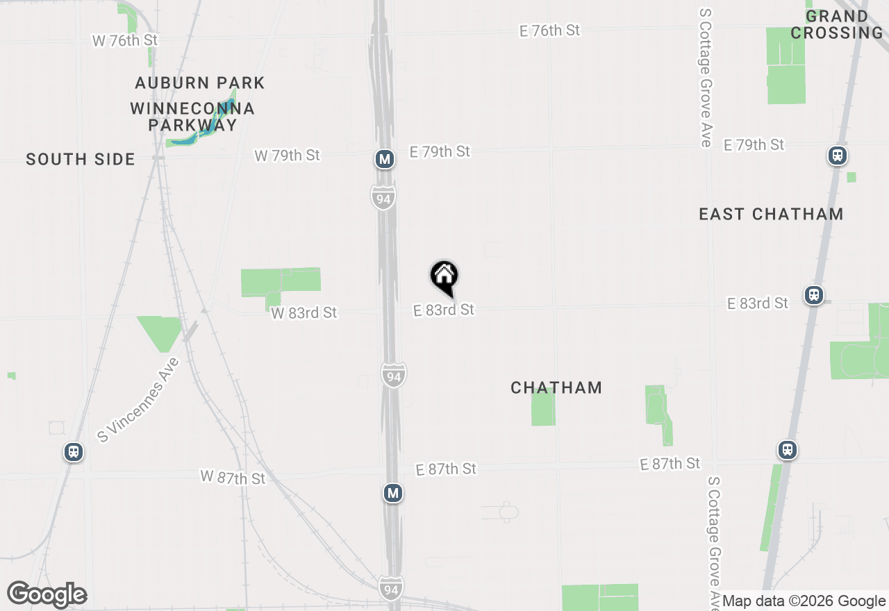 Map of 8252 S Michigan Avenue, Chicago, IL 60619