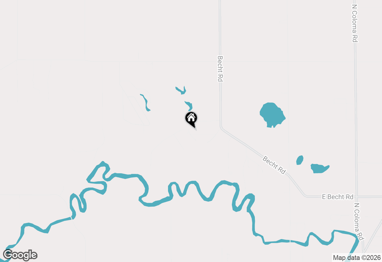 Map of 5499 Topanga Drive, Coloma, MI 49038