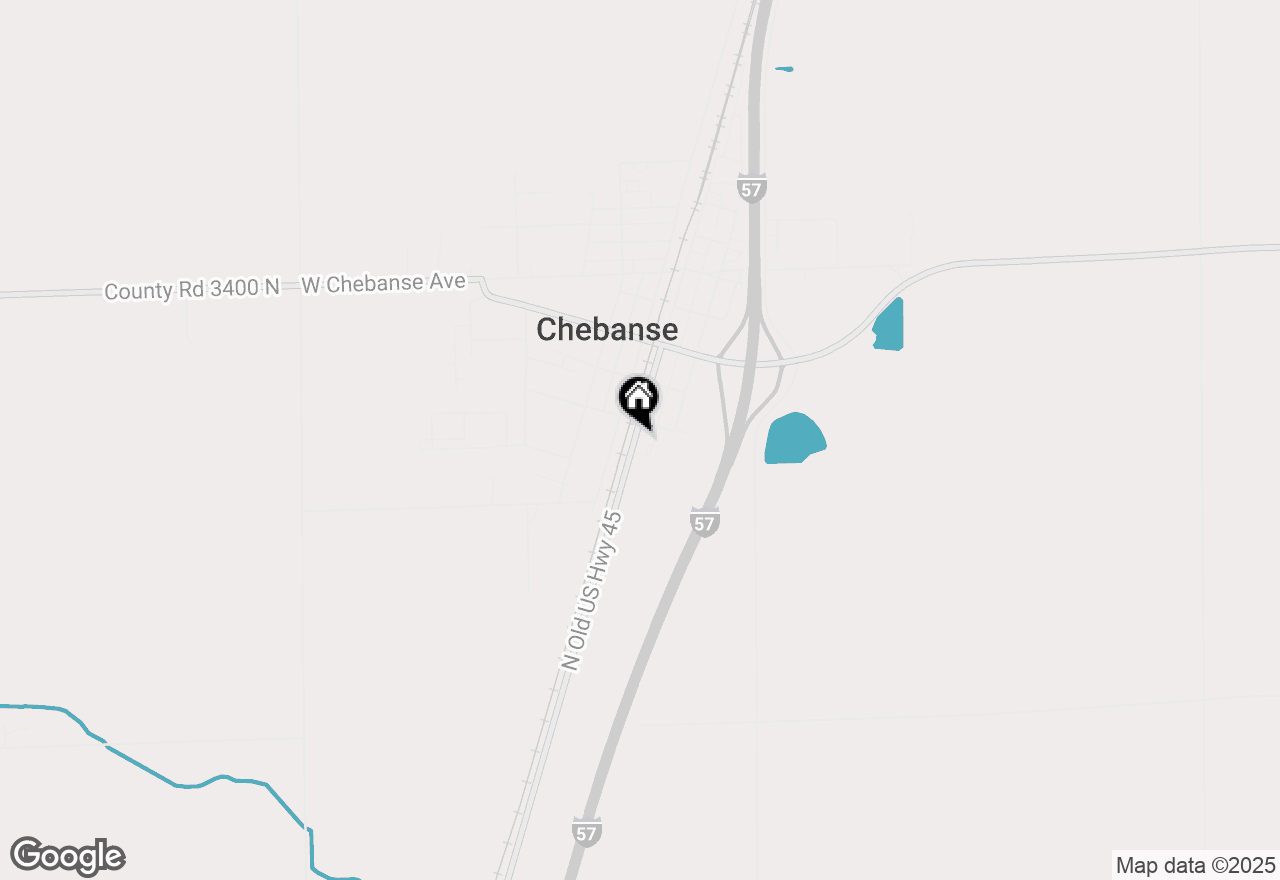 Map of 510 S Oak Street, Chebanse, IL 60922