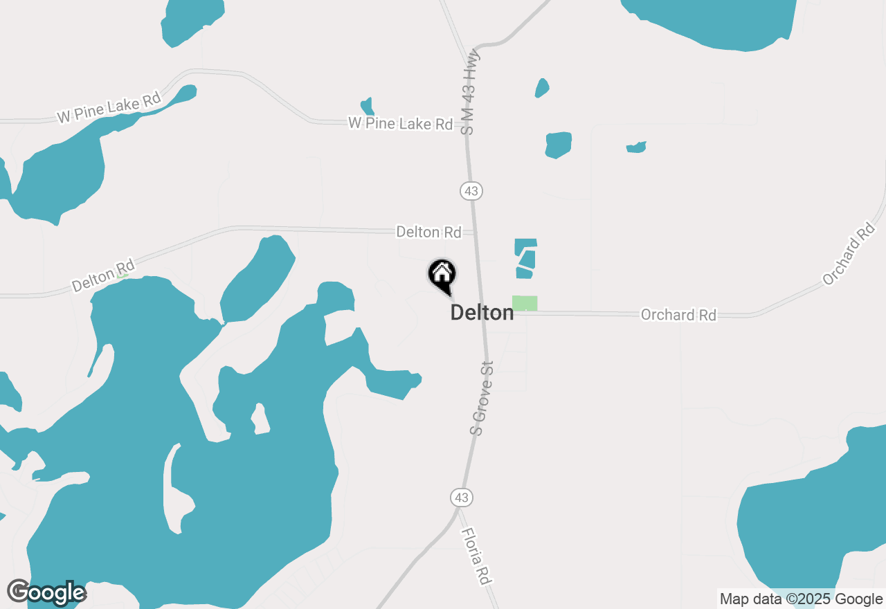 Map of 226 W Orchard Street, Delton, MI 49046