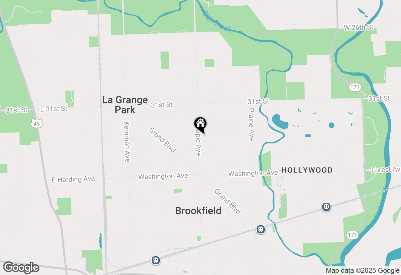 Map of 3243 Maple Avenue, Brookfield, IL 60513