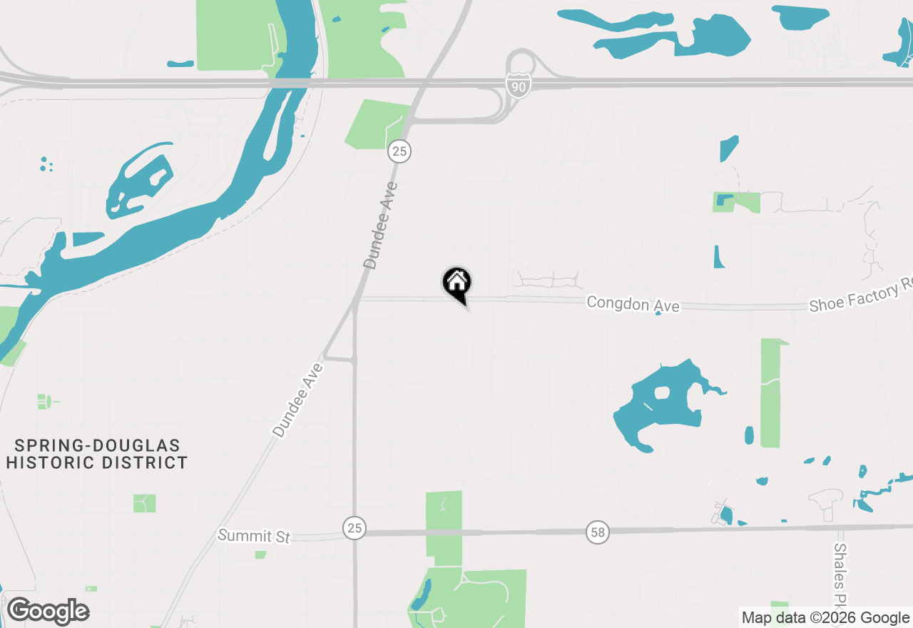 Map of 1065 Hiawatha Drive, Elgin, IL 60120