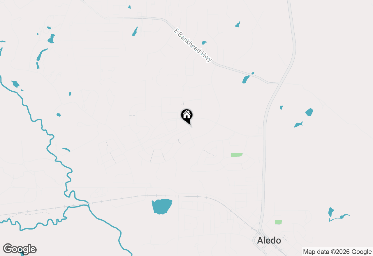 Map of 624 Lookout Point Avenue, Aledo, TX 76008