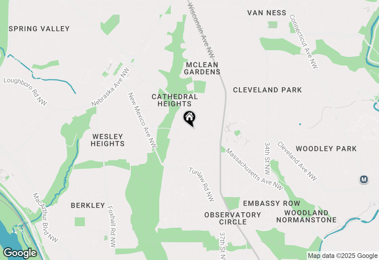 Map of 3051 Idaho Avenue Nw #317, Washington, DC 20016