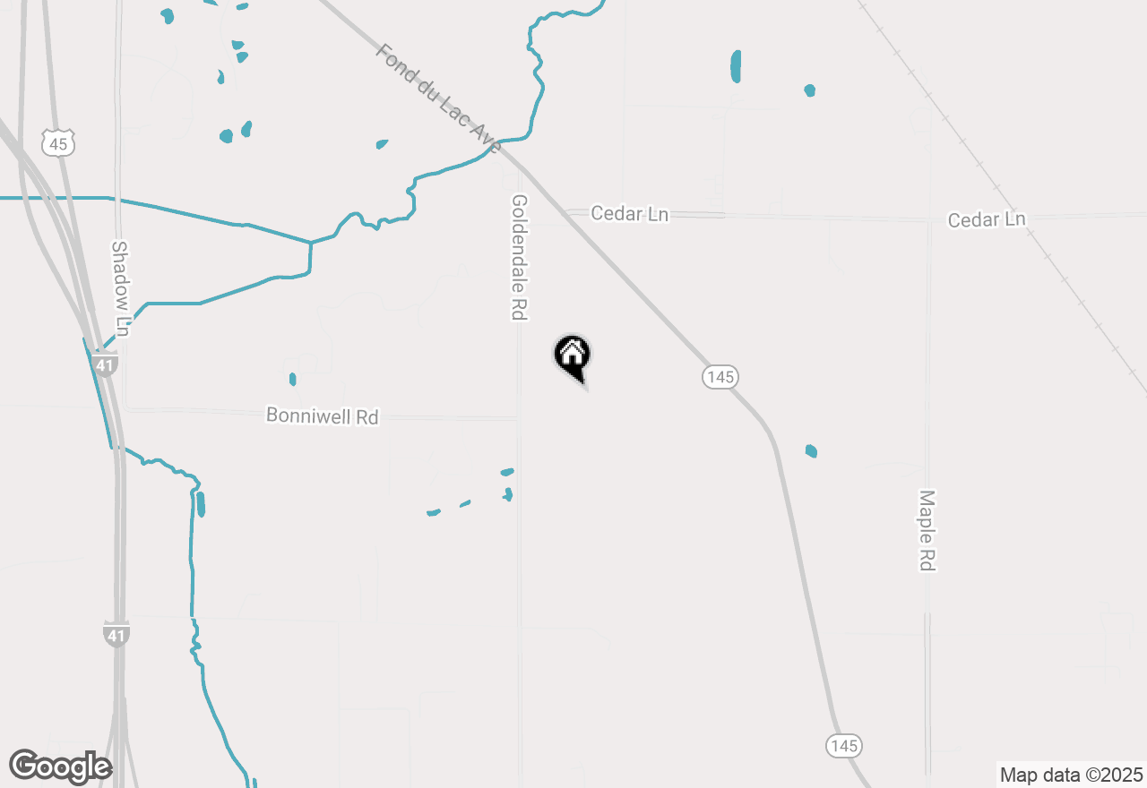 Map of Lt3 Fond Du Lac Ave, Richfield, WI 53076