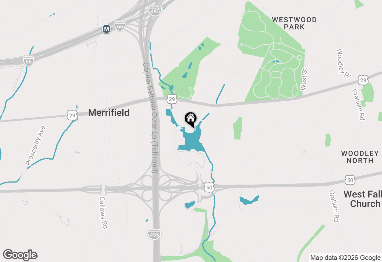 Map of 2970 Yarling Court, Falls Church, VA 22042