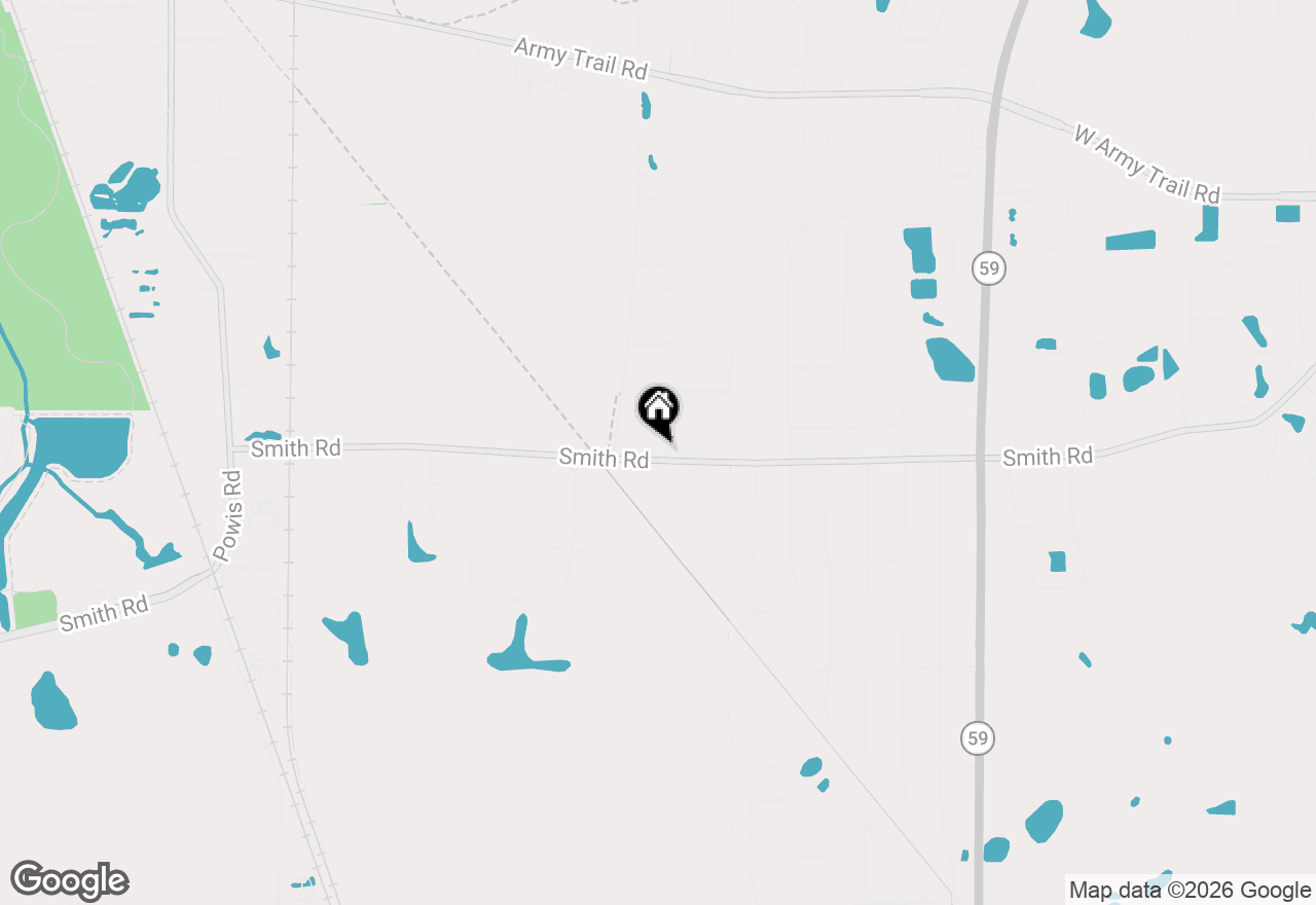 Map of 30W722 Smith Road, Wayne, IL 60184