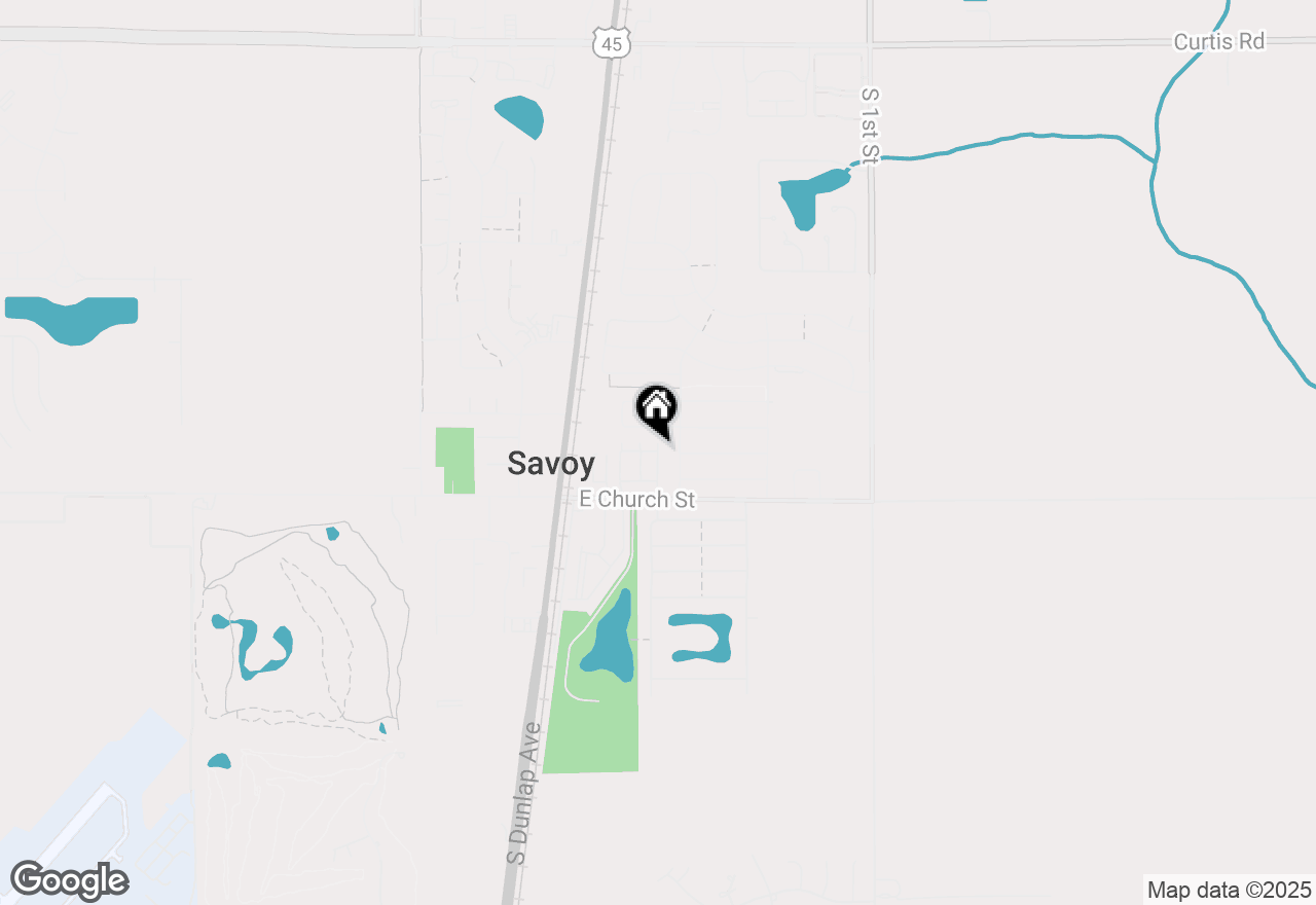 Map of 103 Portsmouth Lane #4, Savoy, IL 61874