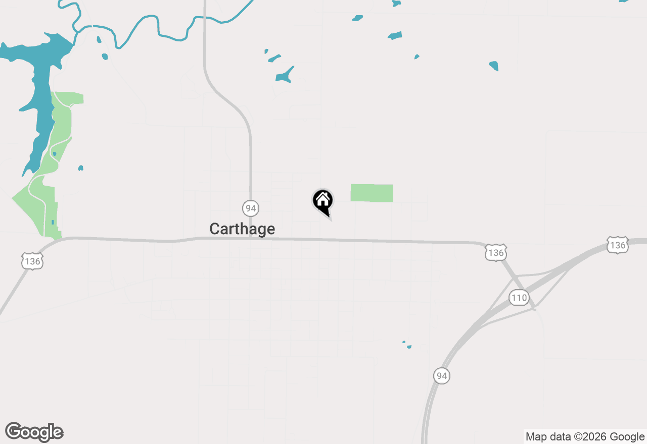 Map of 220 N Scofield, Carthage, IL 62321