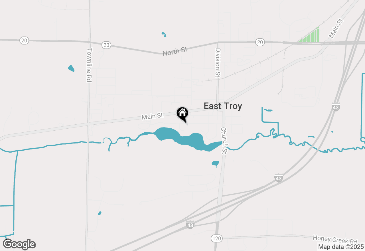 Map of 3005 South St, East Troy, WI 53120