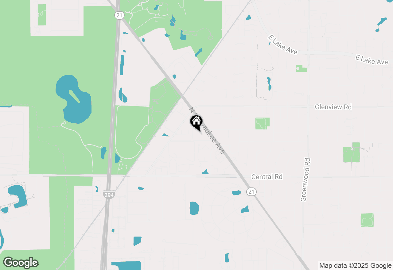 Map of 10378 Michael Todd Terrace #2E, Glenview, IL 60025