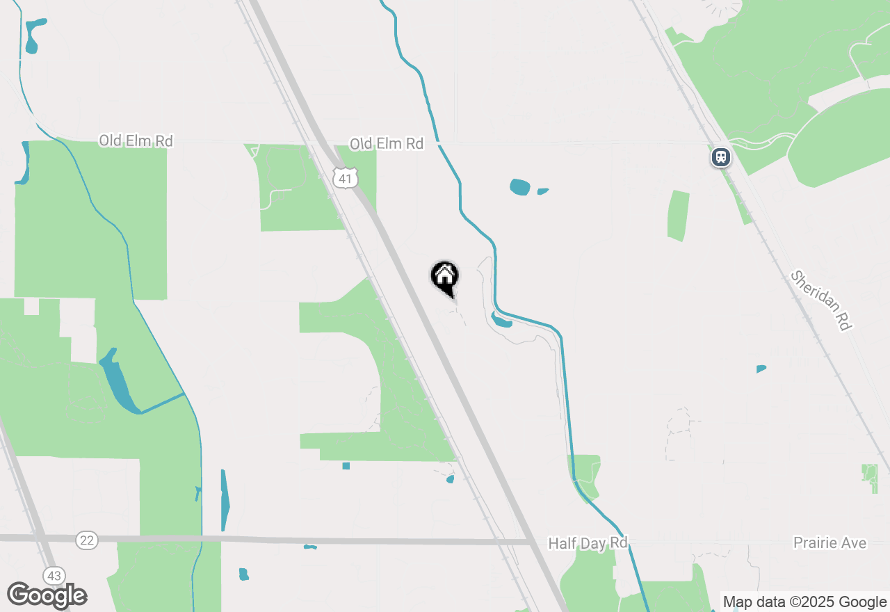 Map of 3175 Applewood Court, Highland Park, IL 60035