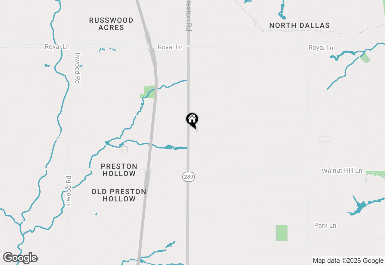 Map of 6011 Lakehurst Avenue, Dallas, TX 75230
