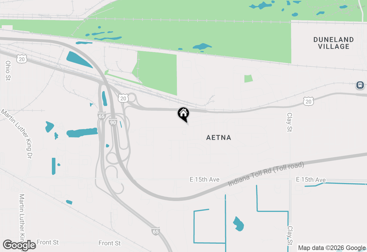 Map of 940 Idaho Street, Gary, IN 46403