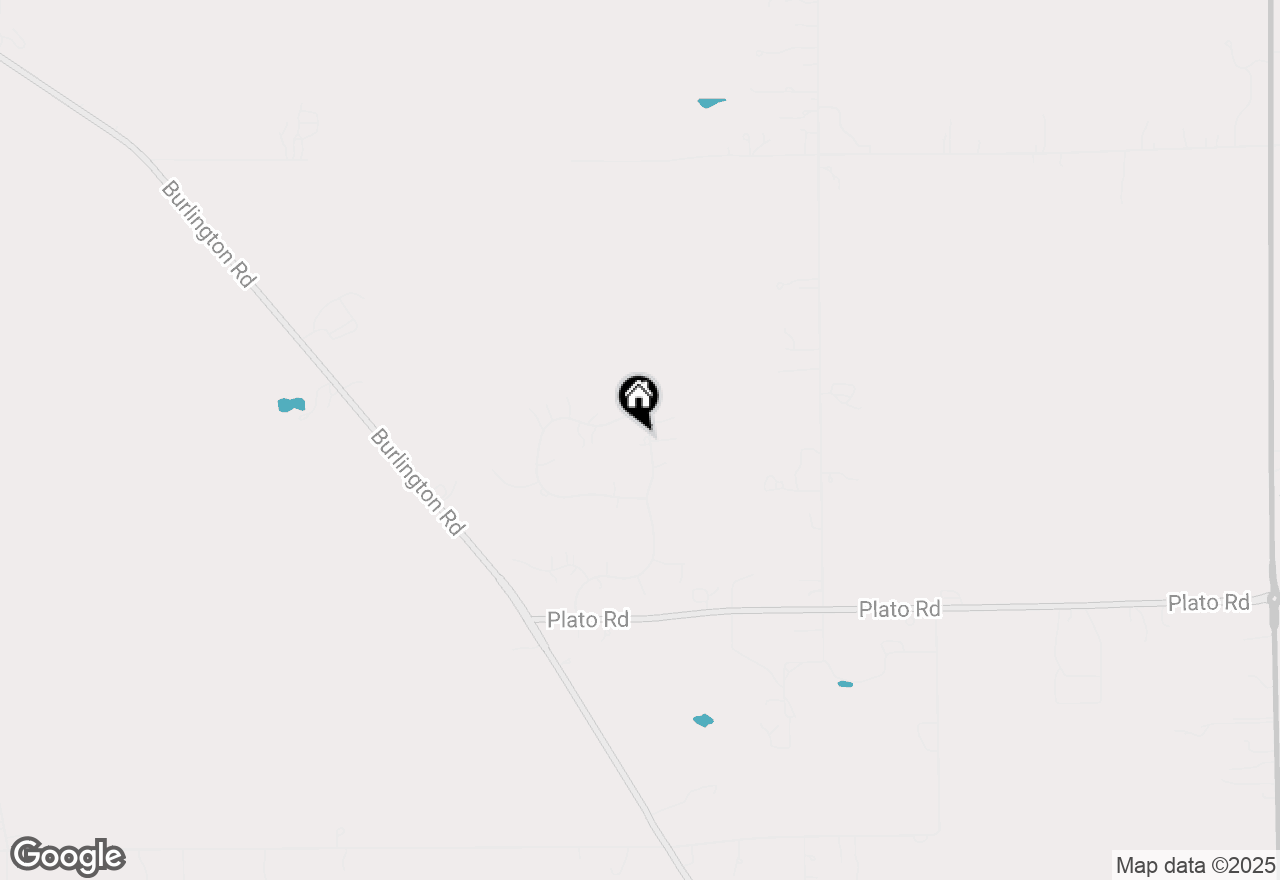 Map of 10N916 Highland Trail, Hampshire, IL 60140