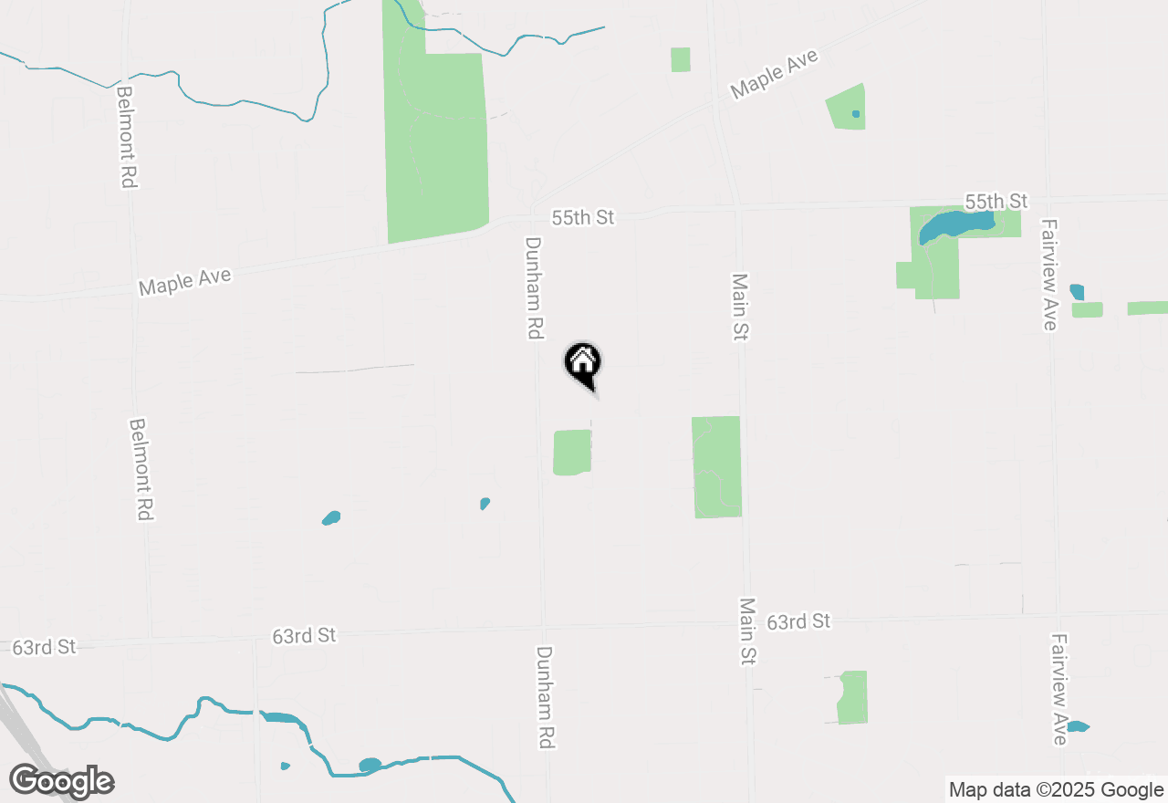 Map of 5834 Middaugh Avenue, Downers Grove, IL 60516