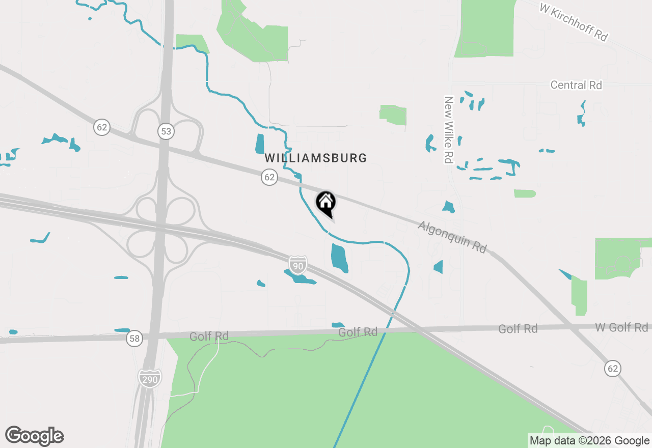 Map of 5201 Carriageway Drive #C317, Rolling Meadows, IL 60008