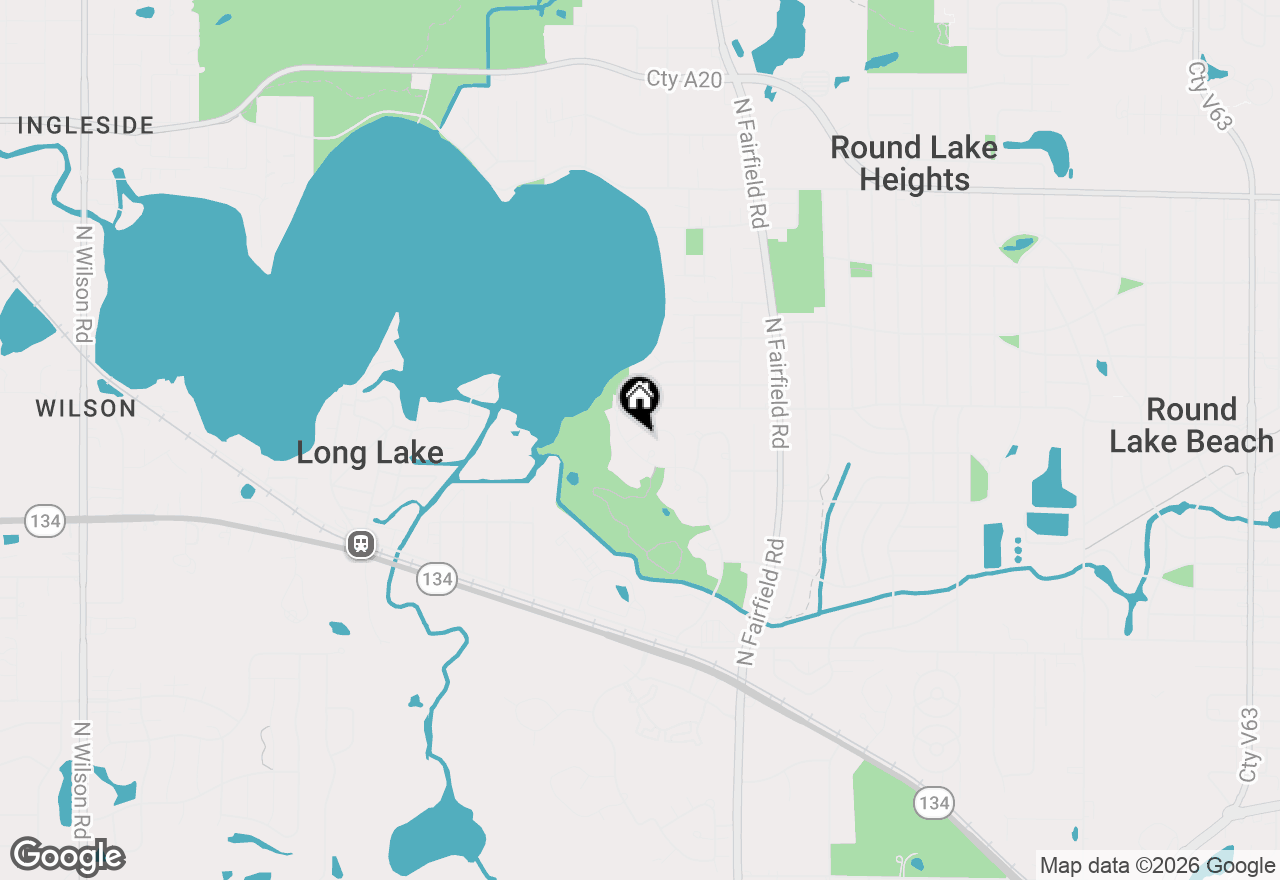 Map of 1431 W Split Oak Circle, Round Lake Beach, IL 60073