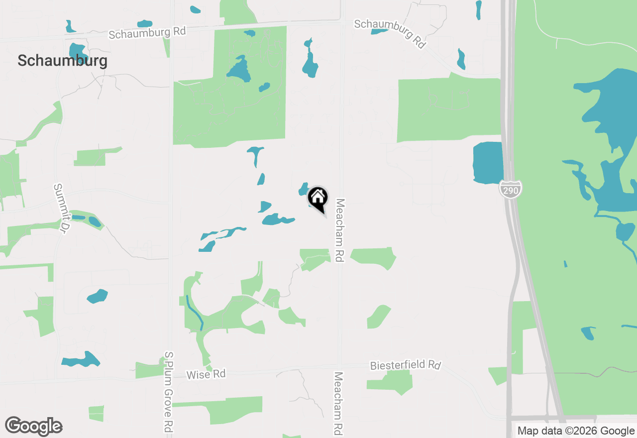 Map of 1634 Vermont Drive, Elk Grove Village, IL 60007