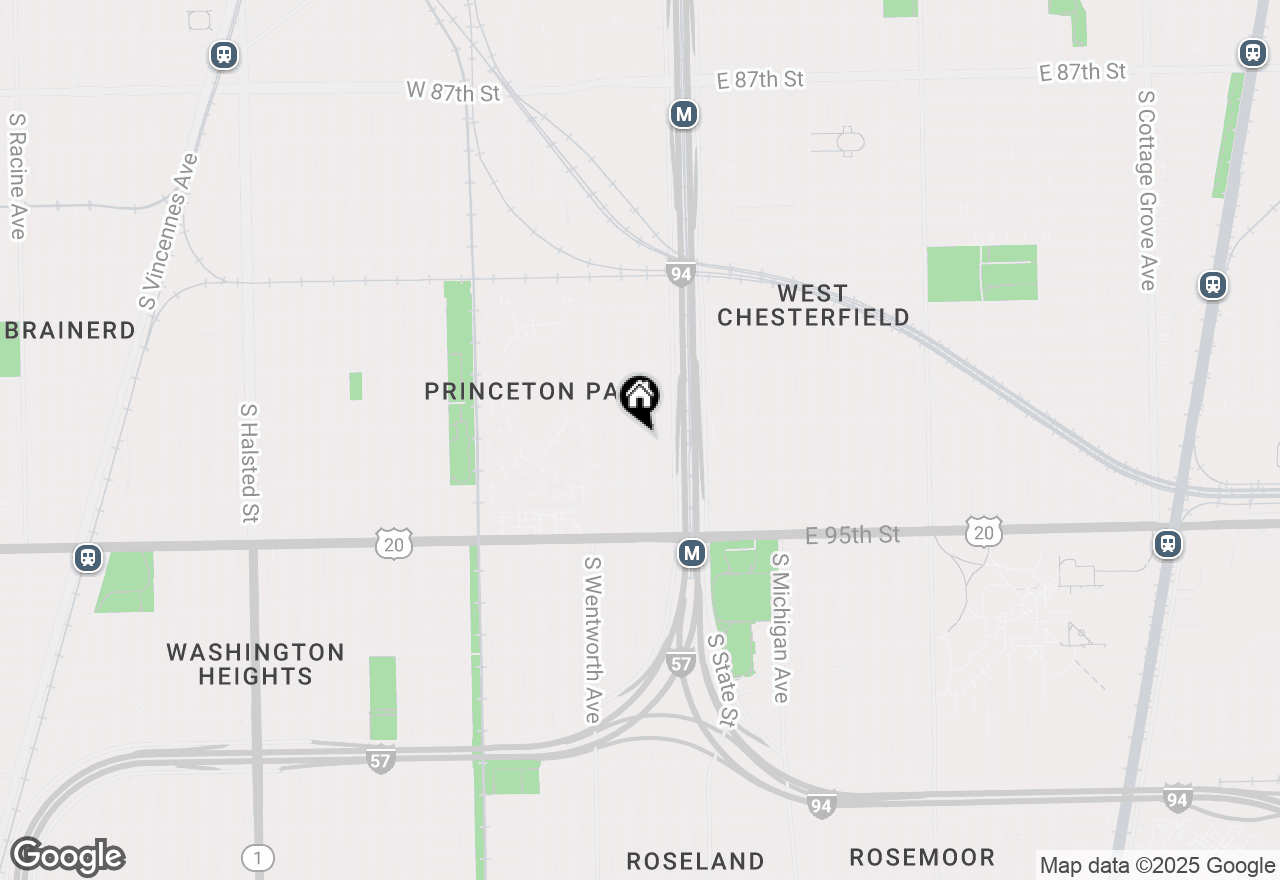 Map of 9314 S Perry Avenue, Chicago, IL 60620