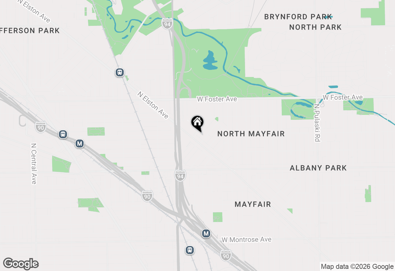 Map of 5015 N Kimberly Avenue, Chicago, IL 60630