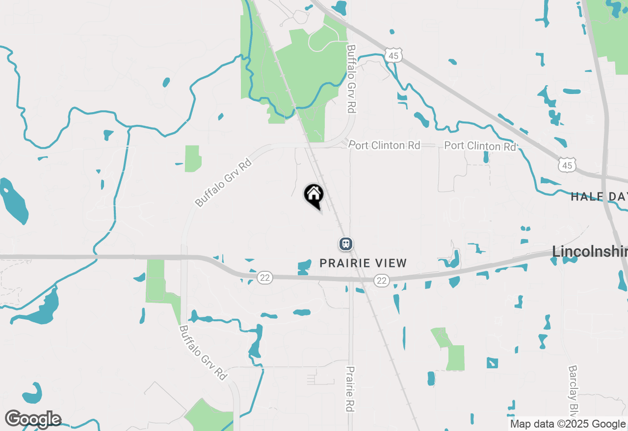 Map of (Address confidential), Buffalo Grove, Illinois 60089