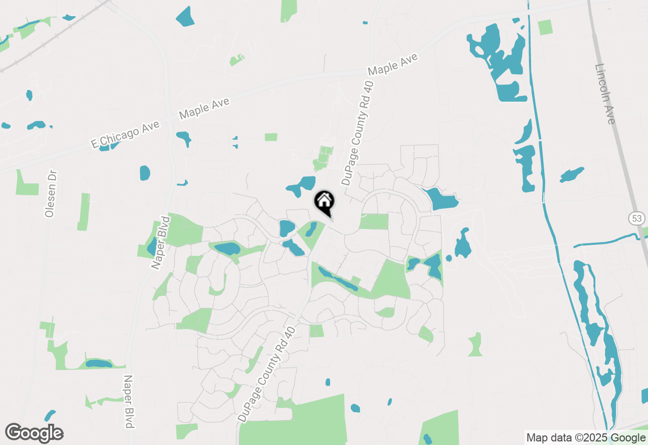 Map of 2230 Abbeywood Drive #C, Lisle, IL 60532