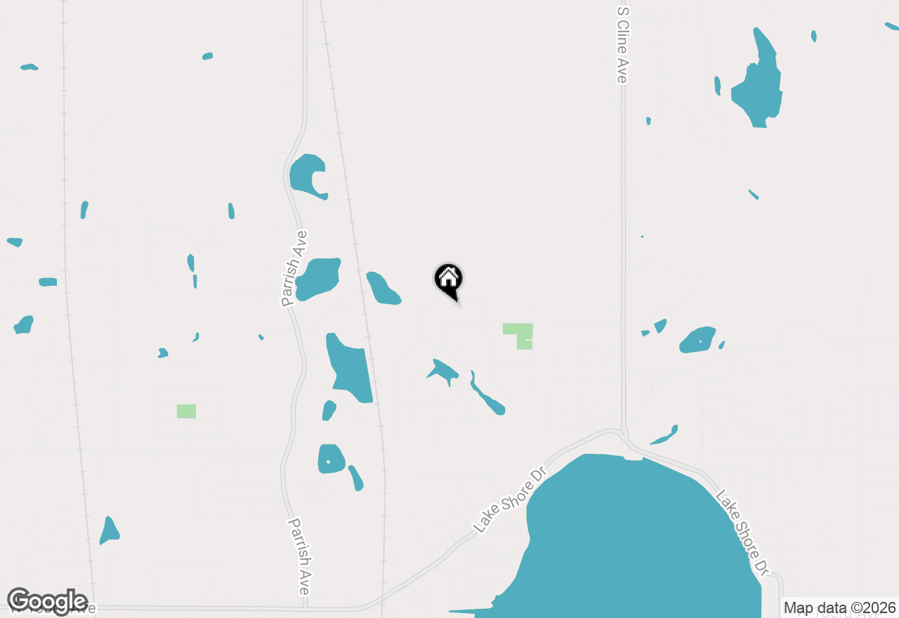 Map of 8831 W 125th Place, Cedar Lake, IN 46303