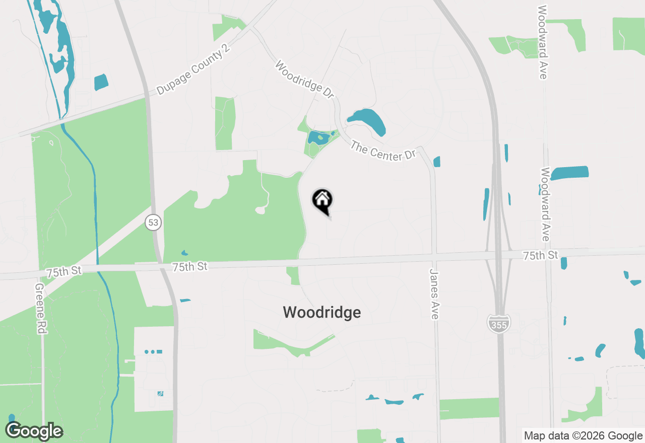 Map of 7212 Sprucewood Avenue, Woodridge, IL 60517