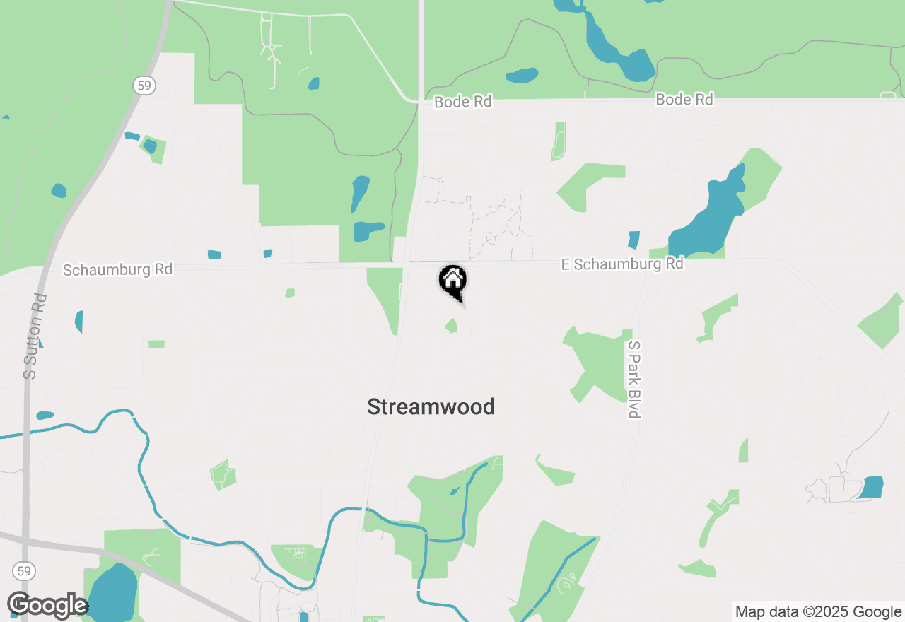 Map of 102 Grow Lane, Streamwood, IL 60107