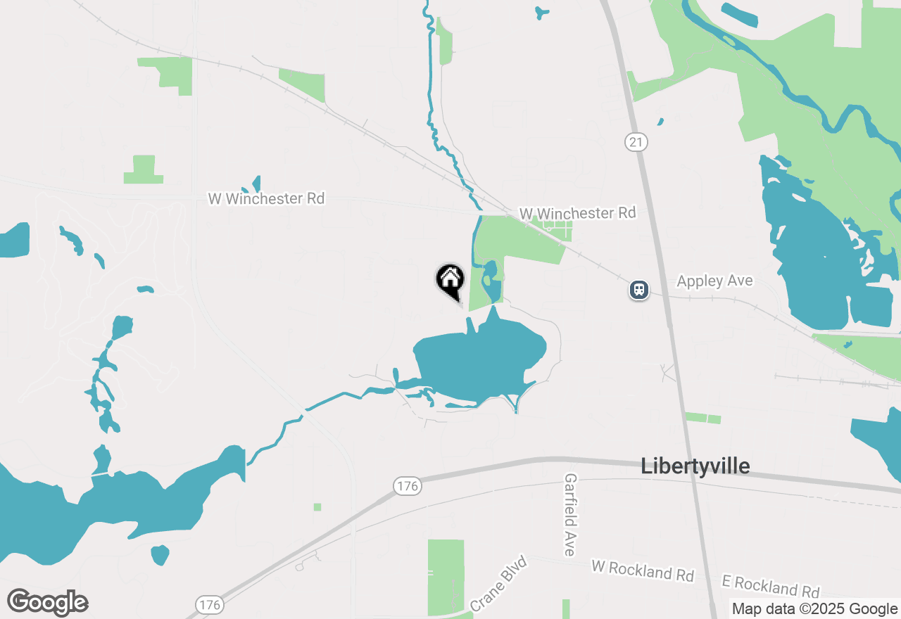 Map of 701 Stonegate Road, Libertyville, IL 60048