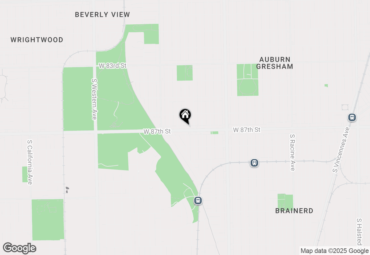 Map of 1836 W 87th Street, Chicago, IL 60620