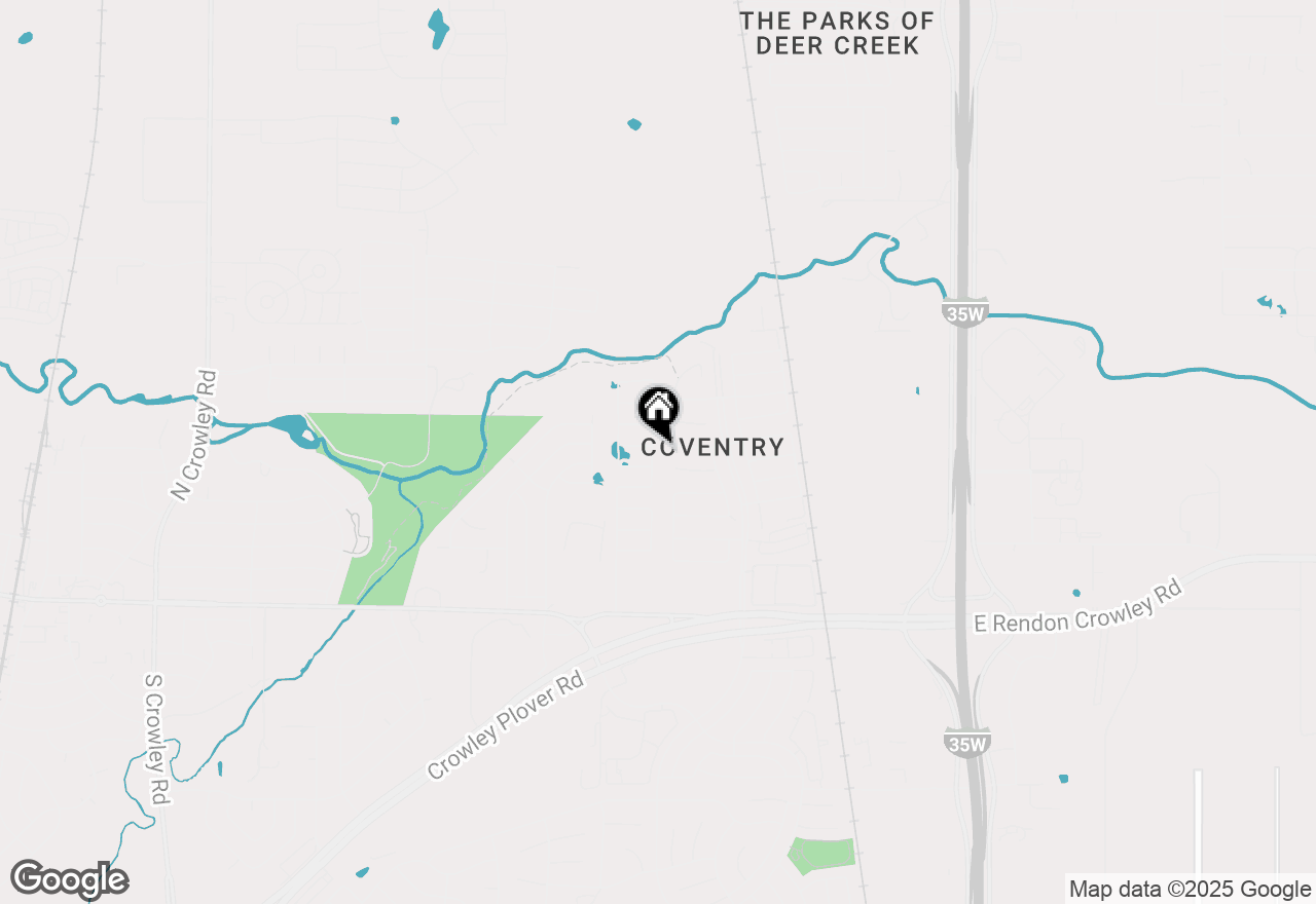Map of 12005 Rustling Oaks Drive, Fort Worth, TX 76036